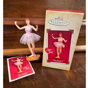 Hallmark Keepsake Ornament I Love Lucy The Ballet Clip Christmas Holiday 2004